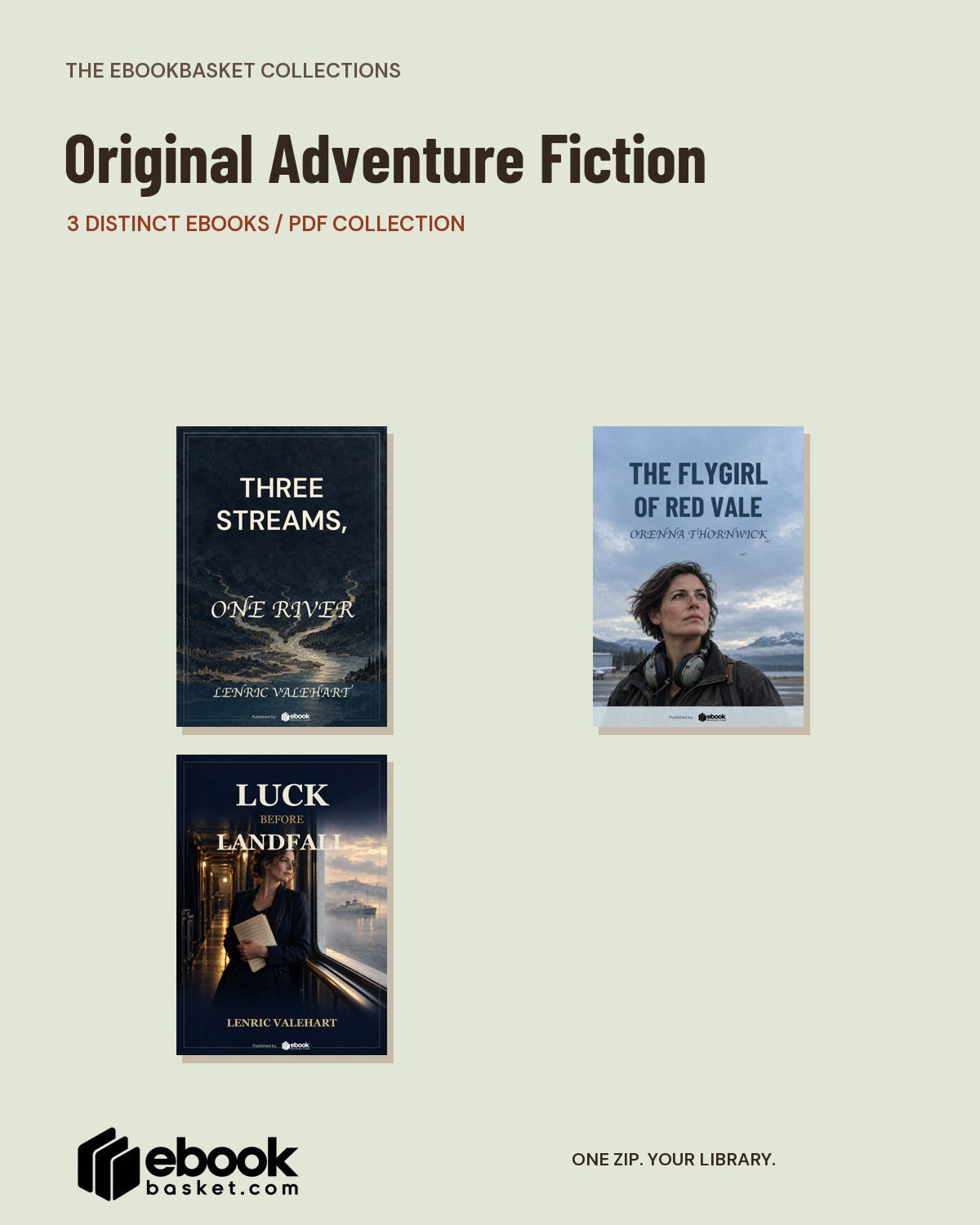 Original Adventure Fiction Ebook Collection