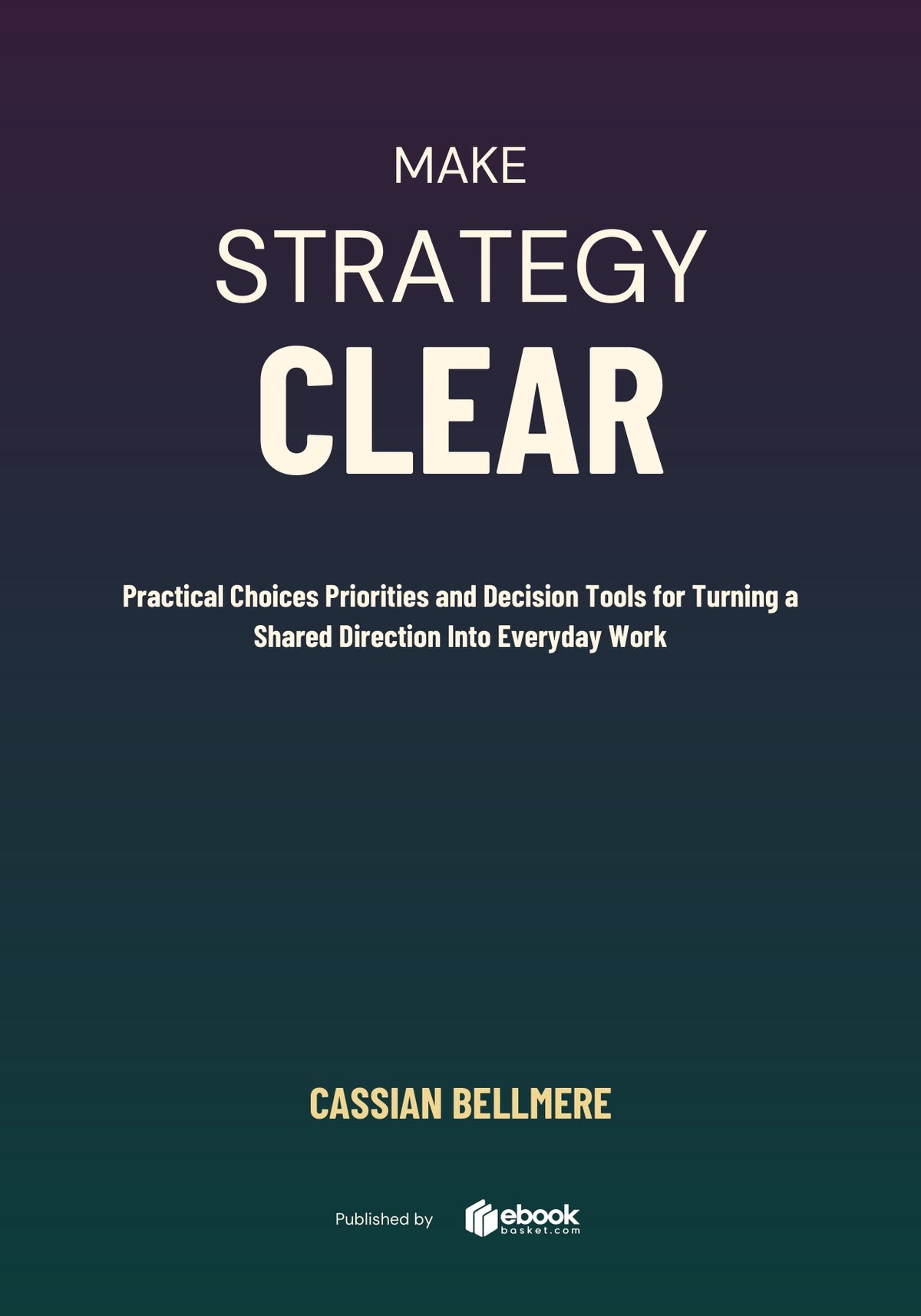 Make Strategy Clear