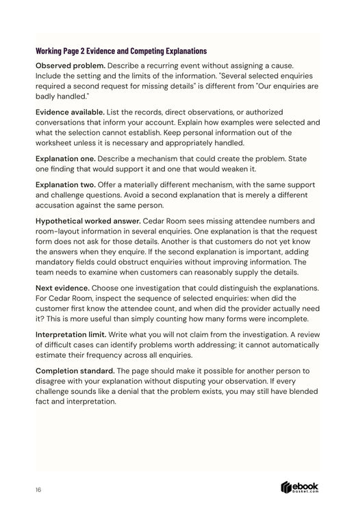 Make Strategy Clear — actual PDF sample page 16