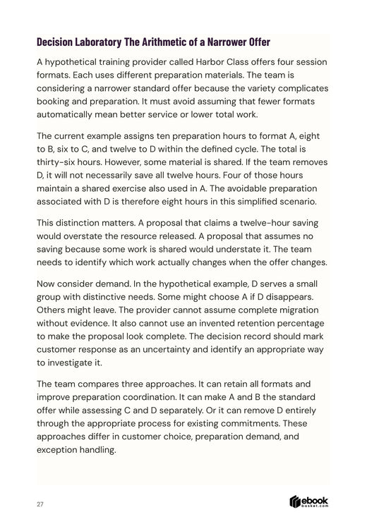 Make Strategy Clear — actual PDF sample page 27