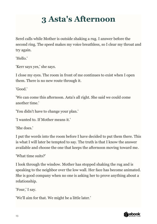 An early phone call gives the lie practical consequences