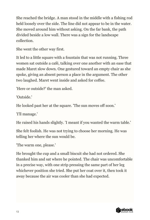 Traveling Alone Together: actual interior sample page 13