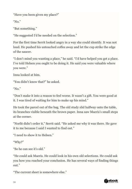Code Name Aster: A conversation exposes the cost of borrowing a document.