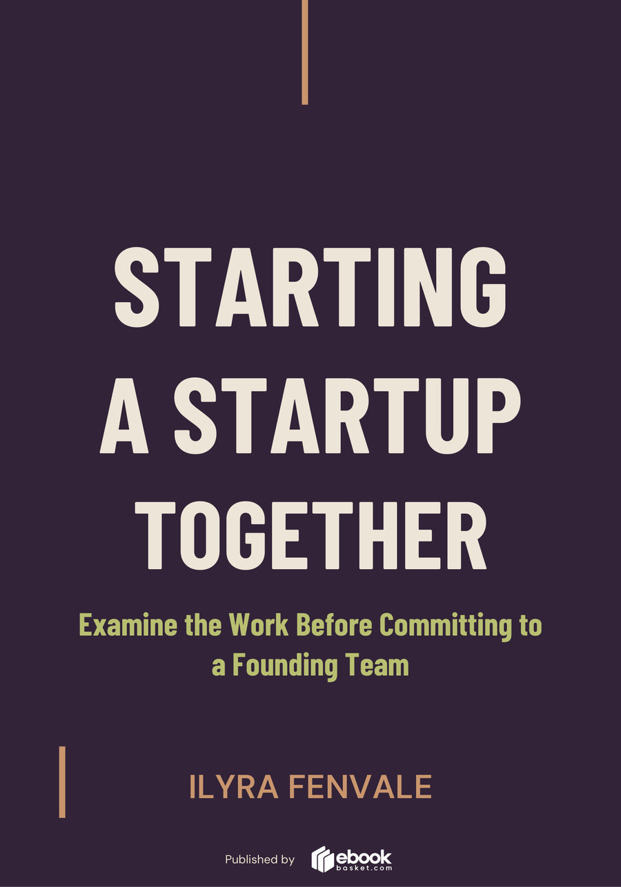 Starting a Startup Together
