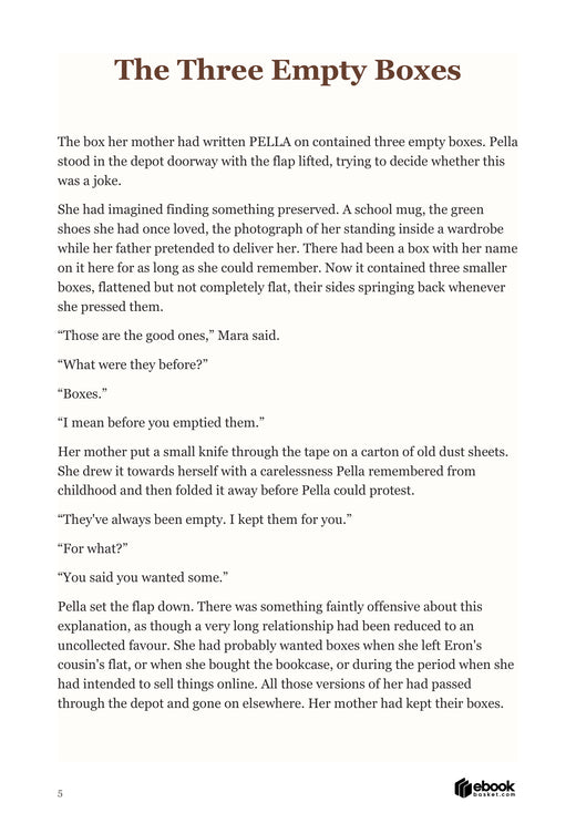 Actual opening page of What Our Words Keep