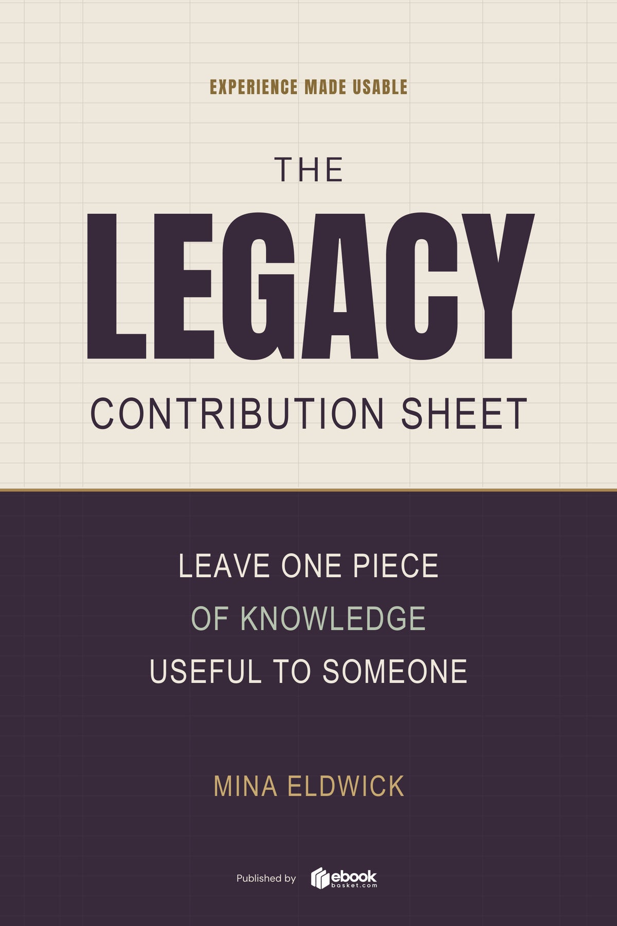 The Legacy Contribution Sheet