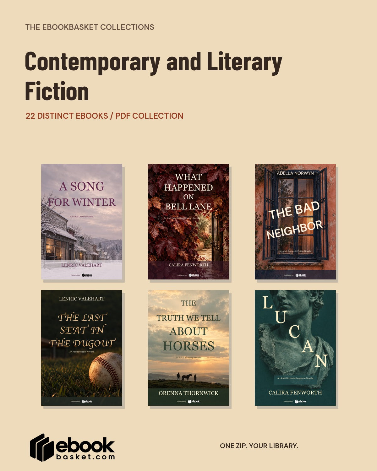Contemporary and Literary Fiction Ebook Collection