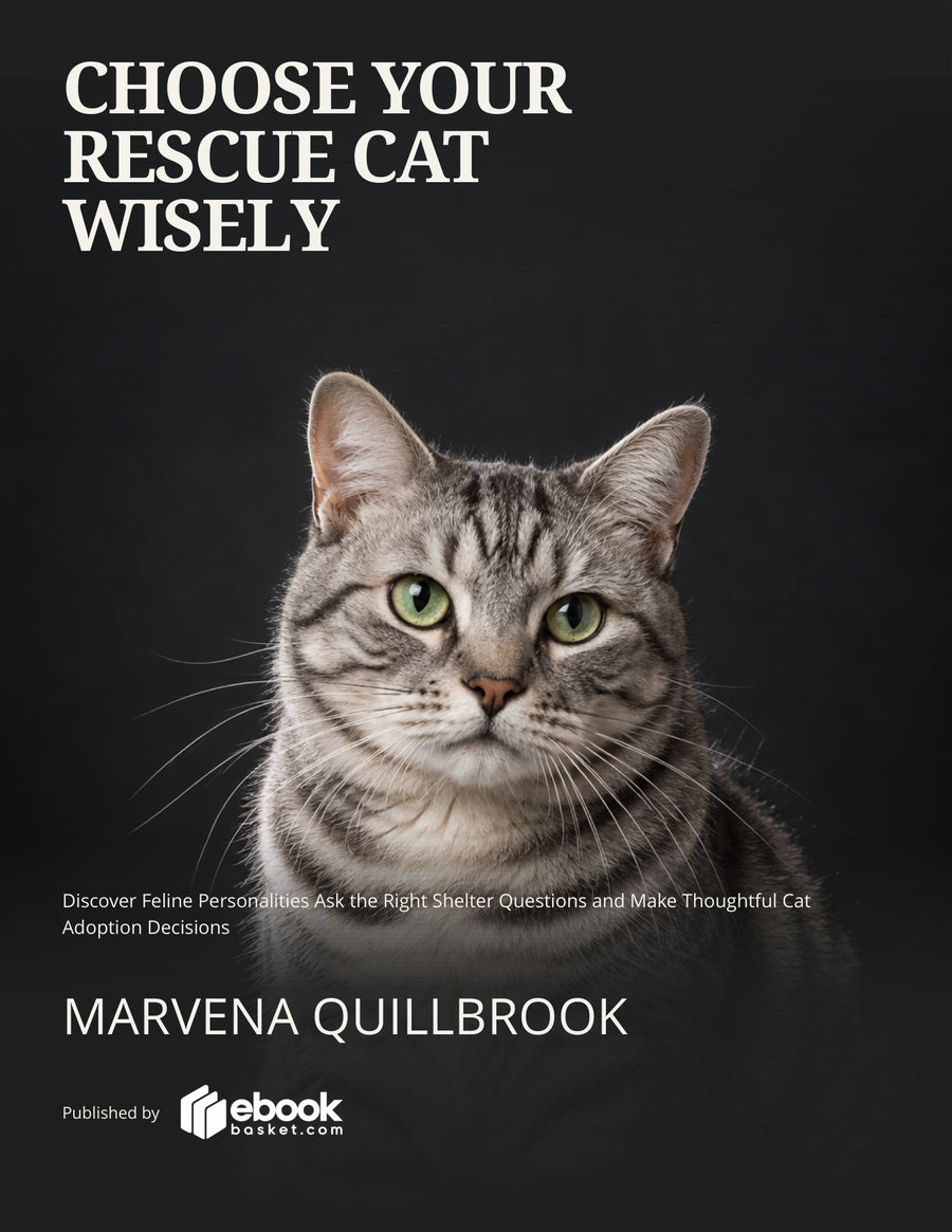 Choose Your Rescue Cat Wisely