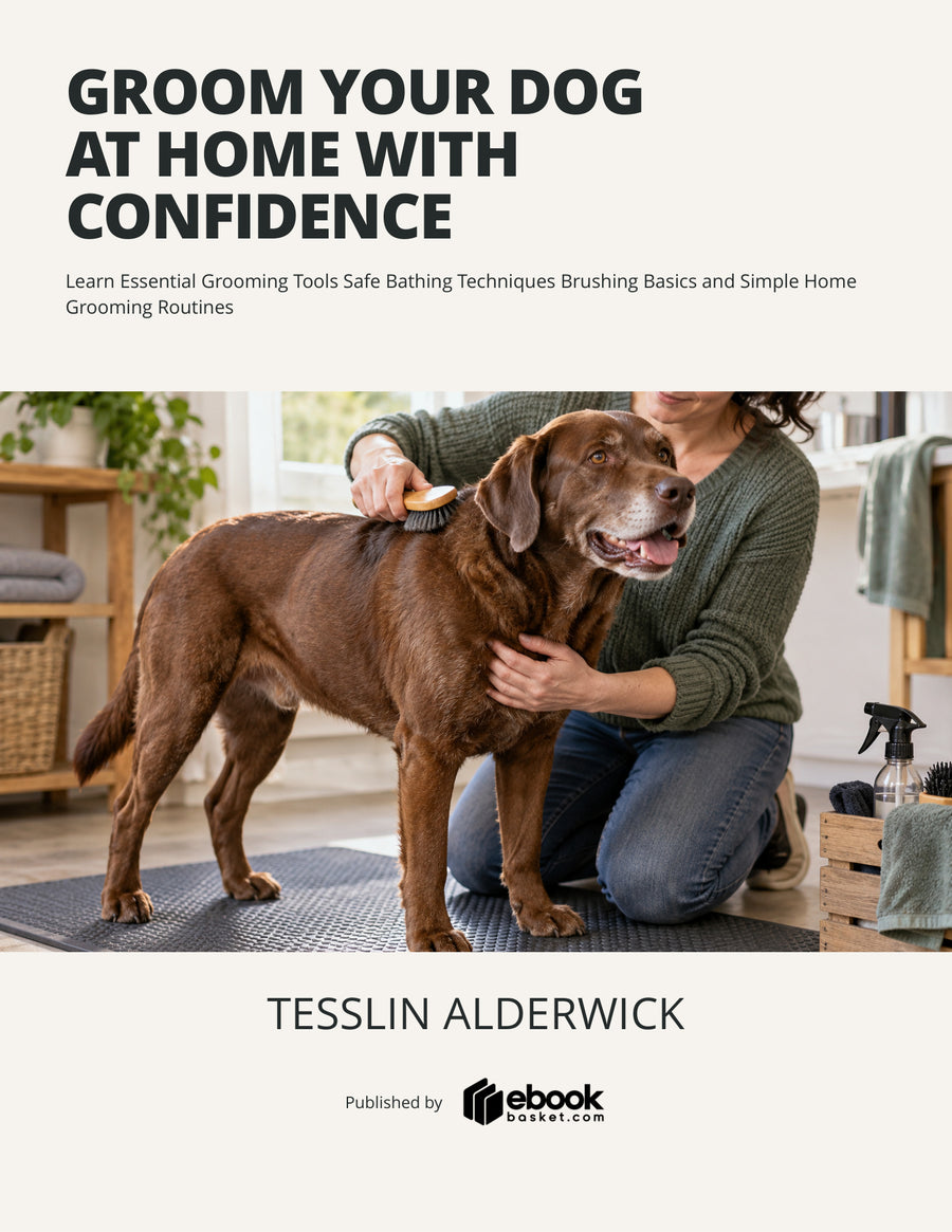 Groom Your Dog at Home With Confidence