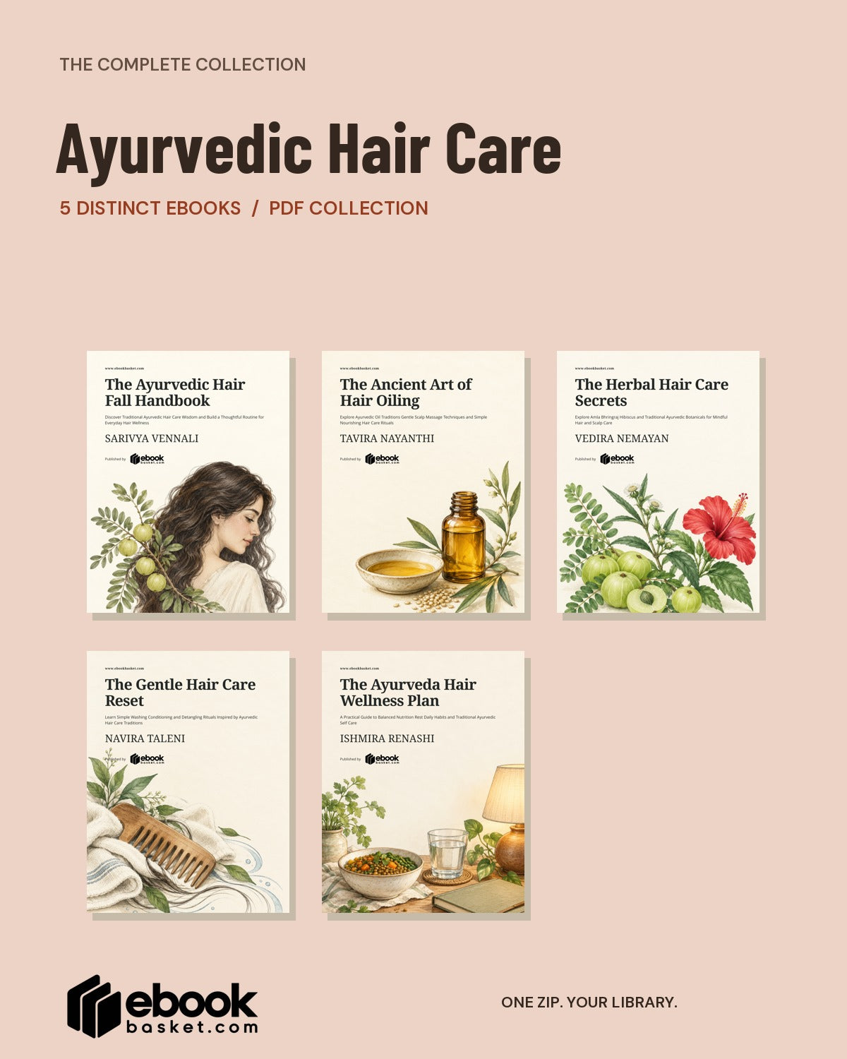 Ayurvedic Hair Care Complete Ebook Collection